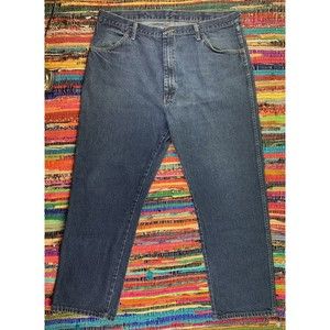 Rustler Blue Men's Jeans dark blue Size 42x30 Good Condition